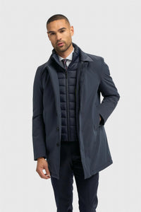 Heston - Abrigo acolchado ligero e informal para hombre