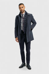 Heston - Abrigo acolchado ligero e informal para hombre