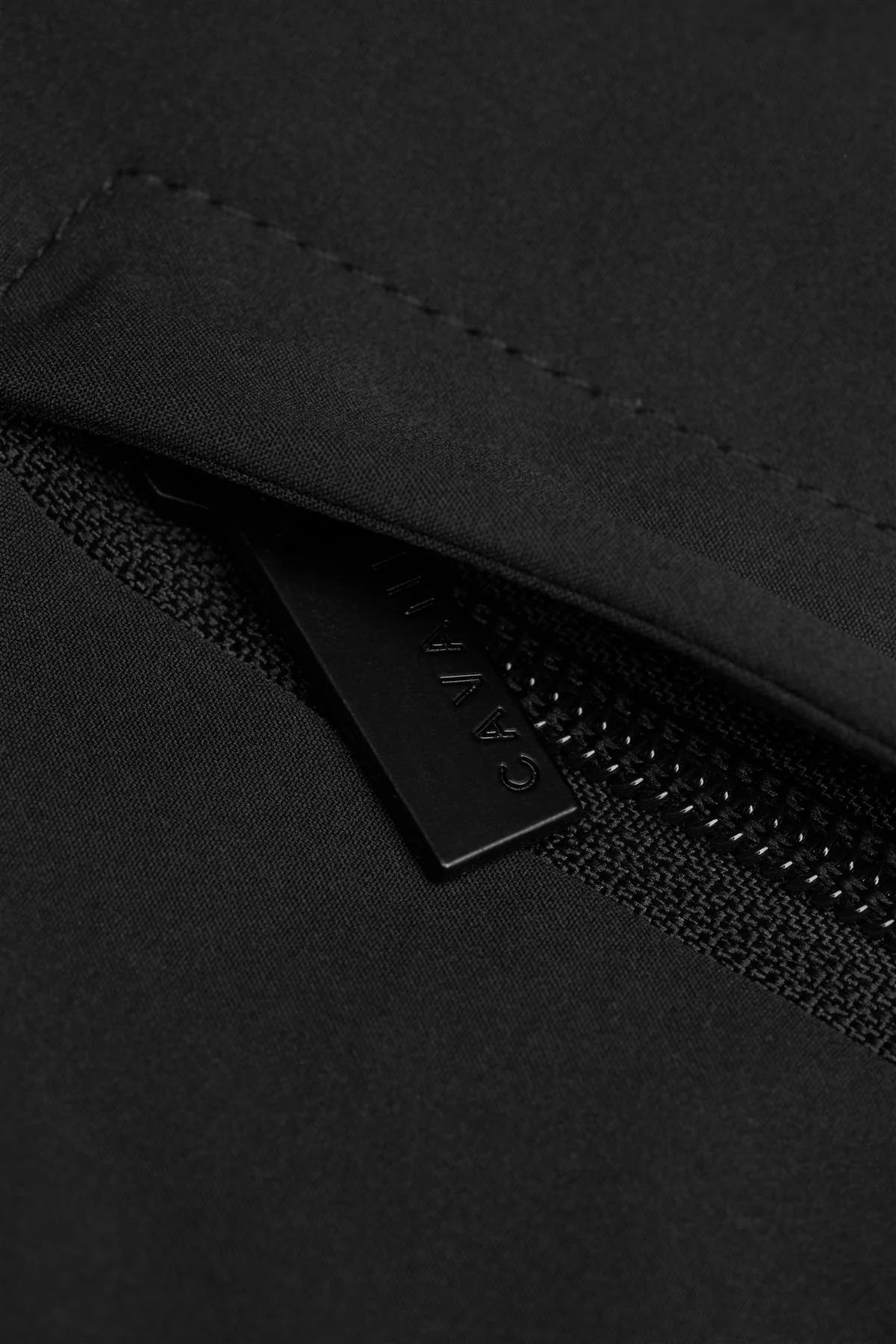 Heston - Abrigo negro acolchado ligero e informal para hombre
