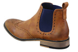 Botines Chelsea sin cordones para hombre, negros o marrones - Cavani Hound