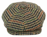 Gorra clásica de hombre estilo Newsboy a cuadros