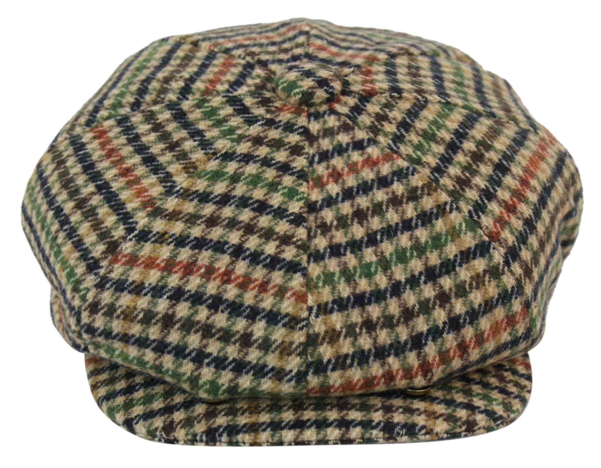Gorra clásica de hombre estilo Newsboy a cuadros