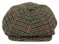 Gorra clásica de hombre estilo Newsboy a cuadros