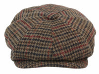 Gorra clásica de hombre estilo Newsboy a cuadros