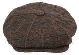 Sombrero de hombre estilo Peaky Blinders de tweed vintage