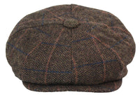 Sombrero de hombre estilo Peaky Blinders de tweed vintage