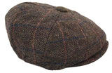 Sombrero de hombre estilo Peaky Blinders de tweed vintage