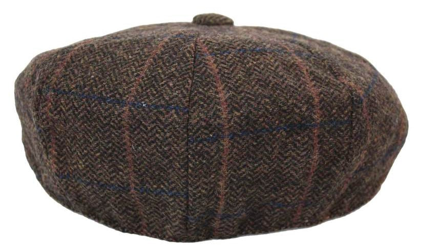 Sombrero de hombre estilo Peaky Blinders de tweed vintage