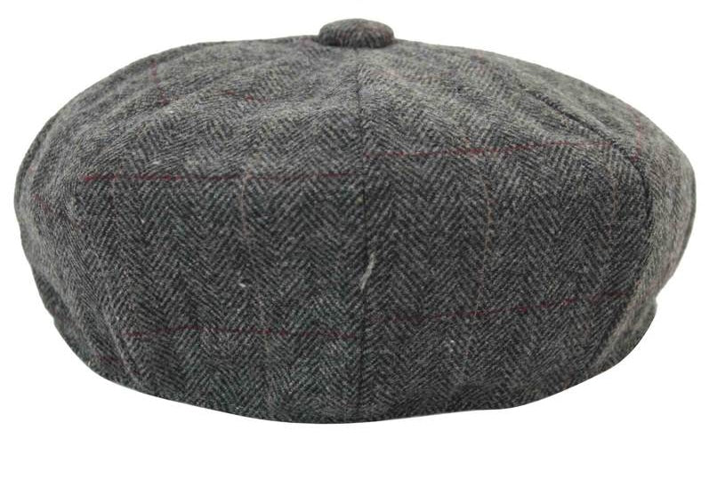 Sombrero de hombre estilo Peaky Blinders de tweed vintage