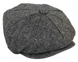 Sombrero de hombre estilo Peaky Blinders de tweed vintage
