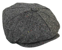 Sombrero de hombre estilo Peaky Blinders de tweed vintage