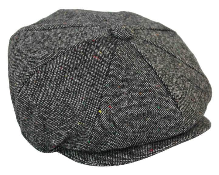 Sombrero de hombre estilo Peaky Blinders de tweed vintage