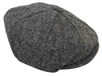 Sombrero de hombre estilo Peaky Blinders de tweed vintage
