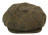 Sombrero de hombre estilo Peaky Blinders de tweed vintage