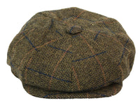 Sombrero de hombre estilo Peaky Blinders de tweed vintage