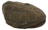Sombrero de hombre estilo Peaky Blinders de tweed vintage