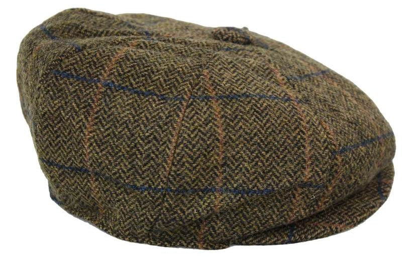 Sombrero de hombre estilo Peaky Blinders de tweed vintage