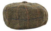 Sombrero de hombre estilo Peaky Blinders de tweed vintage