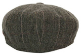 Gorra de hombre estilo Peaky Blinders de tweed a cuadros