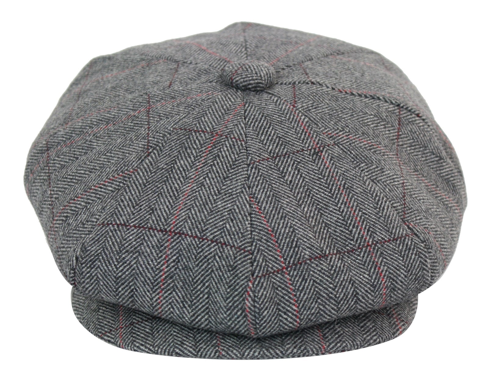 Gorra de hombre estilo Peaky Blinders de tweed a cuadros