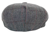 Gorra de hombre estilo Peaky Blinders de tweed a cuadros