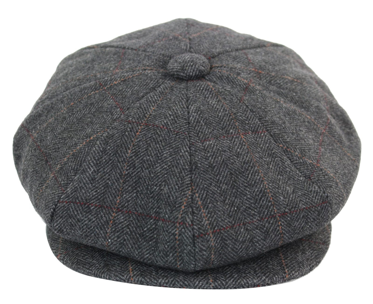 Gorra de hombre estilo Peaky Blinders de tweed a cuadros