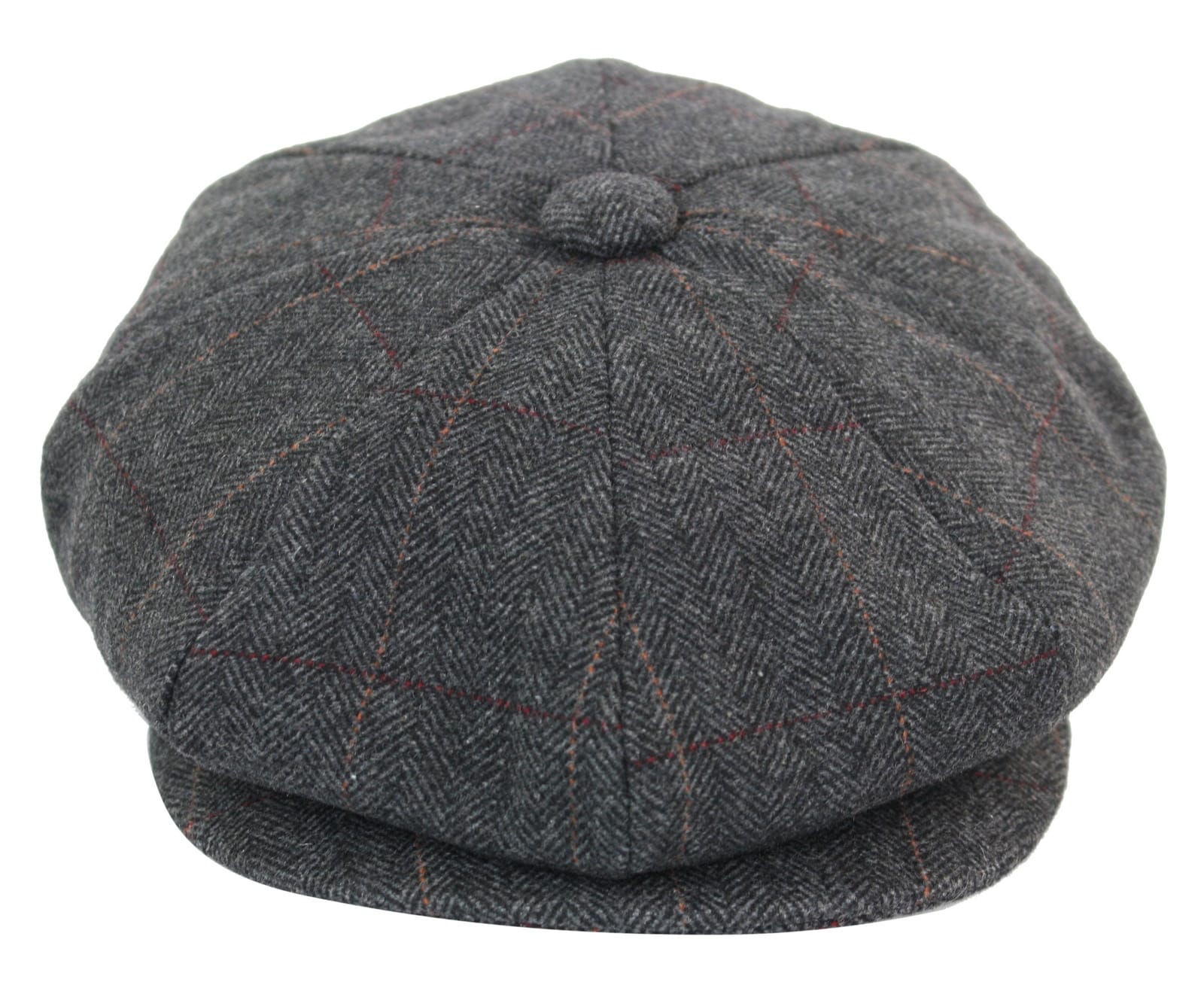 Gorra de hombre estilo Peaky Blinders de tweed a cuadros