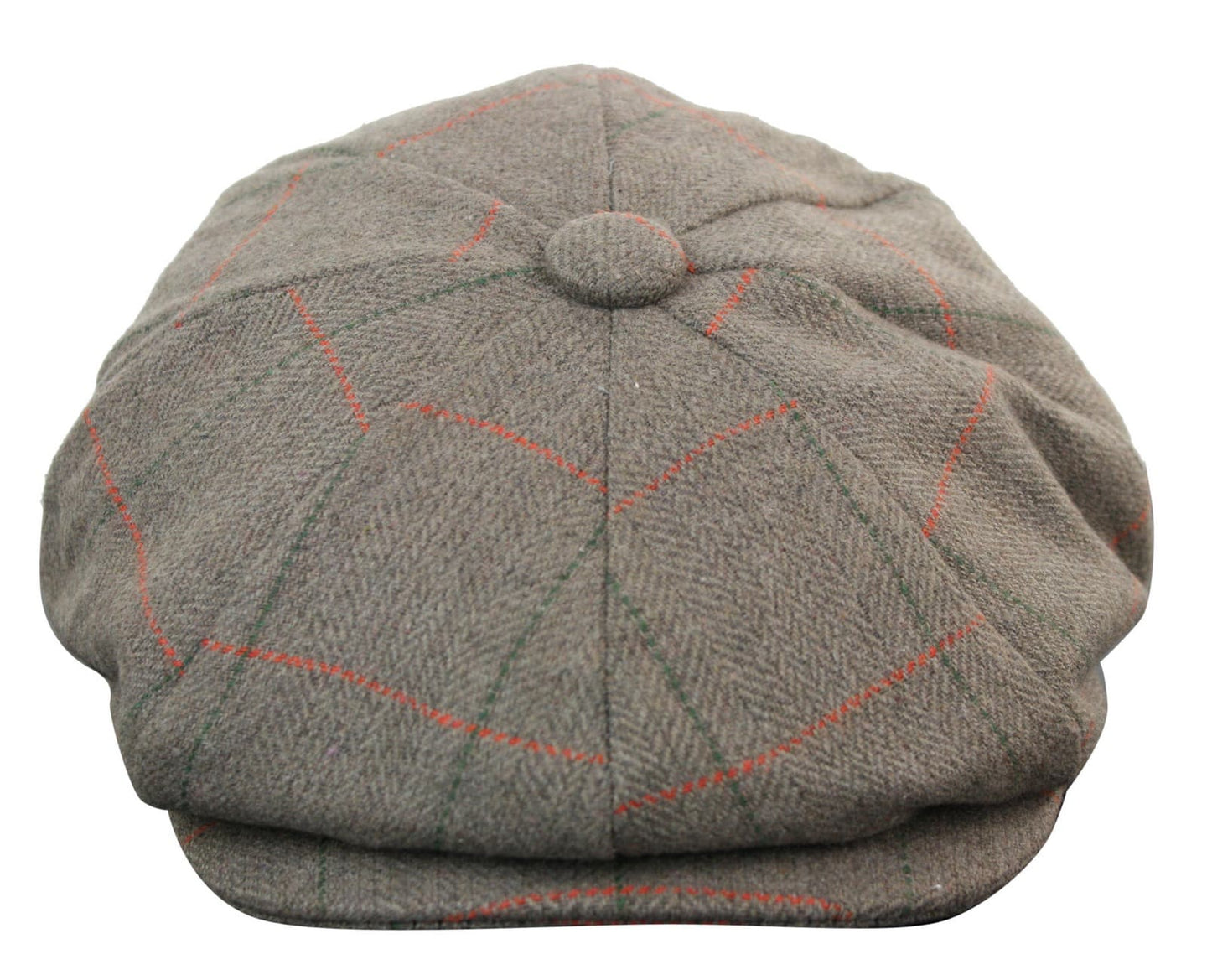 Gorra de hombre estilo Peaky Blinders de tweed a cuadros