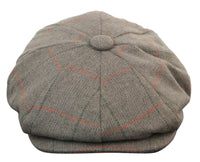 Gorra de hombre estilo Peaky Blinders de tweed a cuadros