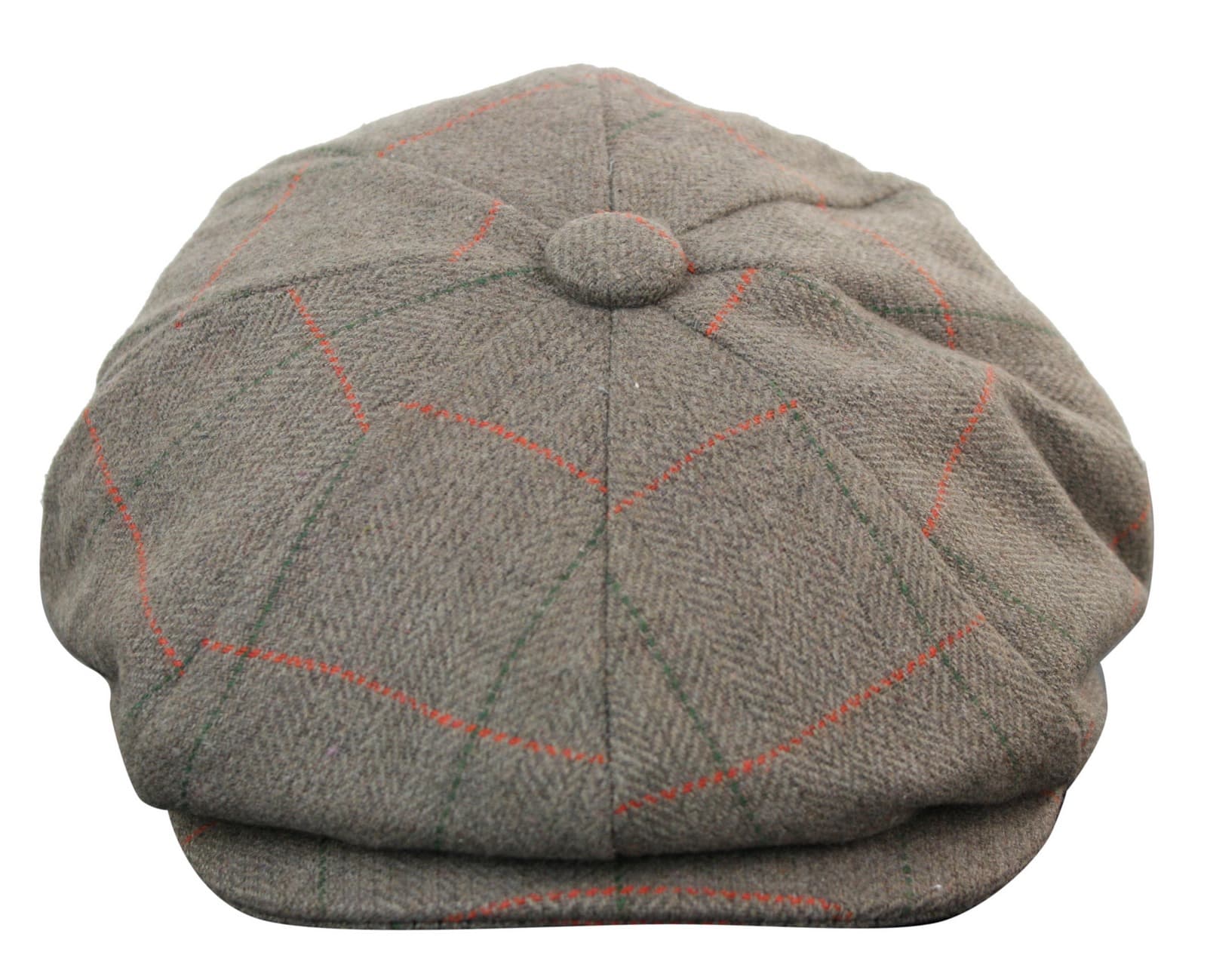 Gorra de hombre estilo Peaky Blinders de tweed a cuadros