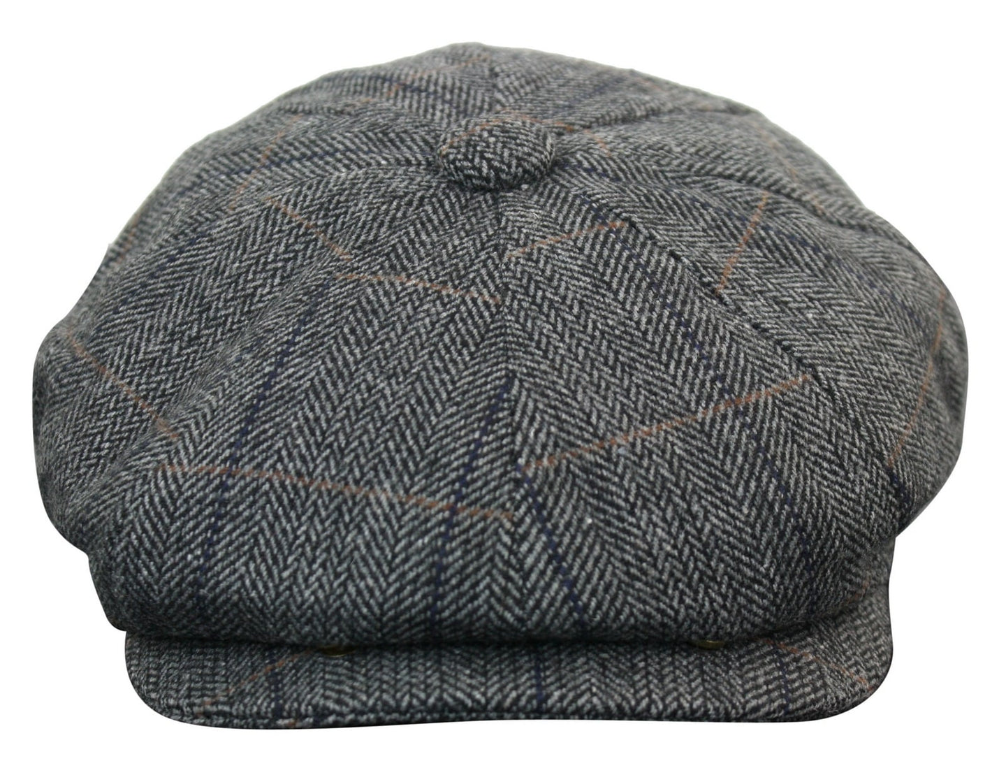 Gorra de hombre estilo Peaky Blinders de tweed a cuadros