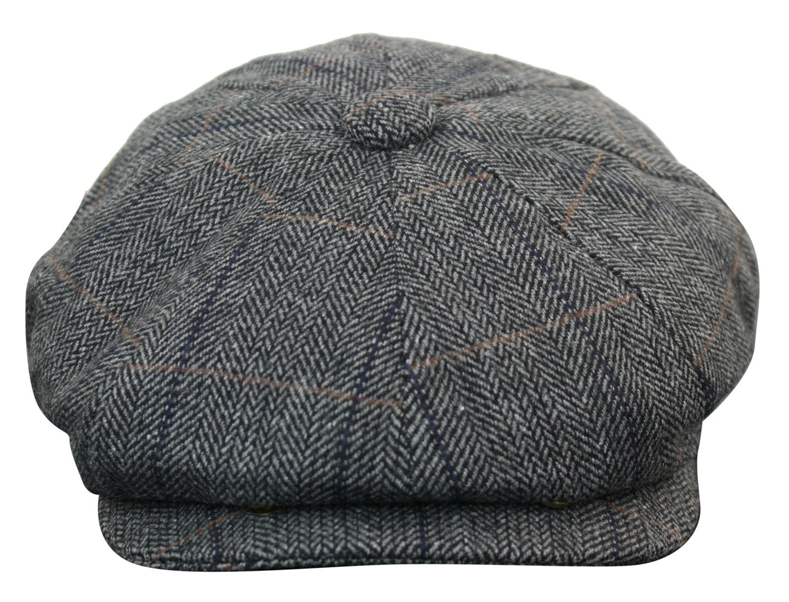 Gorra de hombre estilo Peaky Blinders de tweed a cuadros