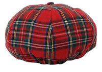 Gorra de repartidor de periódicos de tweed de 8 paneles para hombre