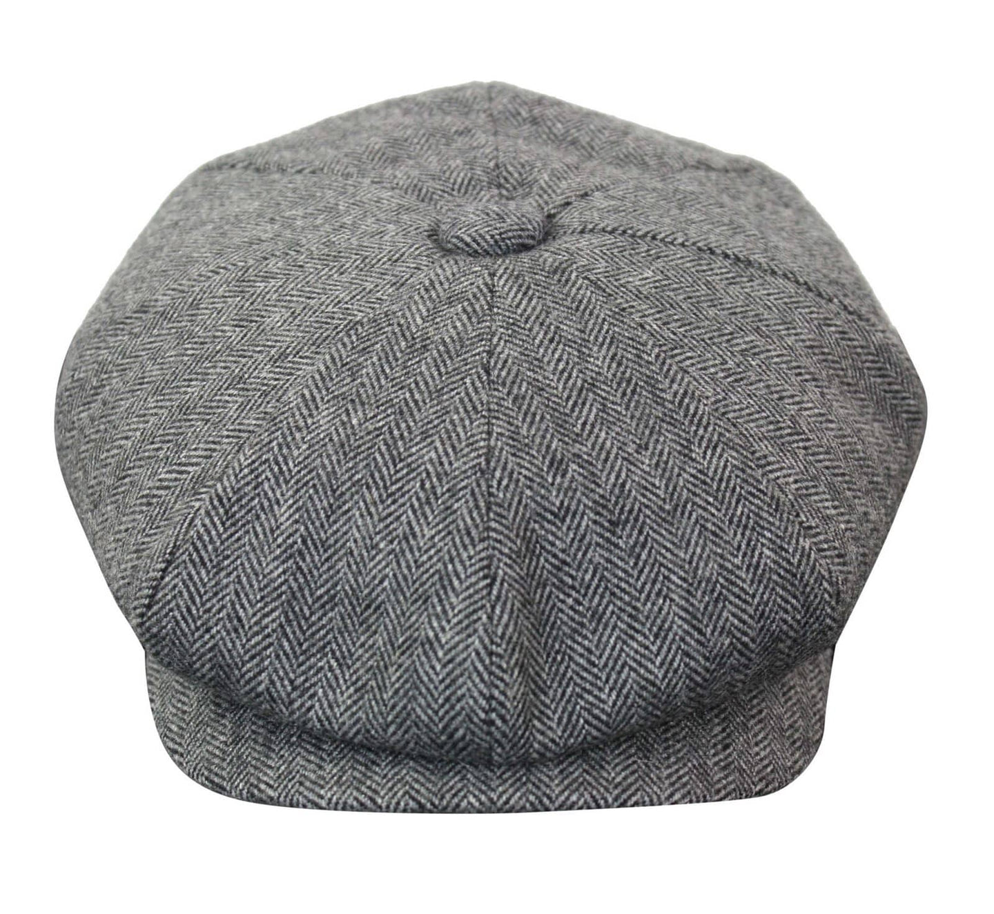 HT6364 - Gorro de hombre estilo "Peaky Blinders" de tweed con espiga