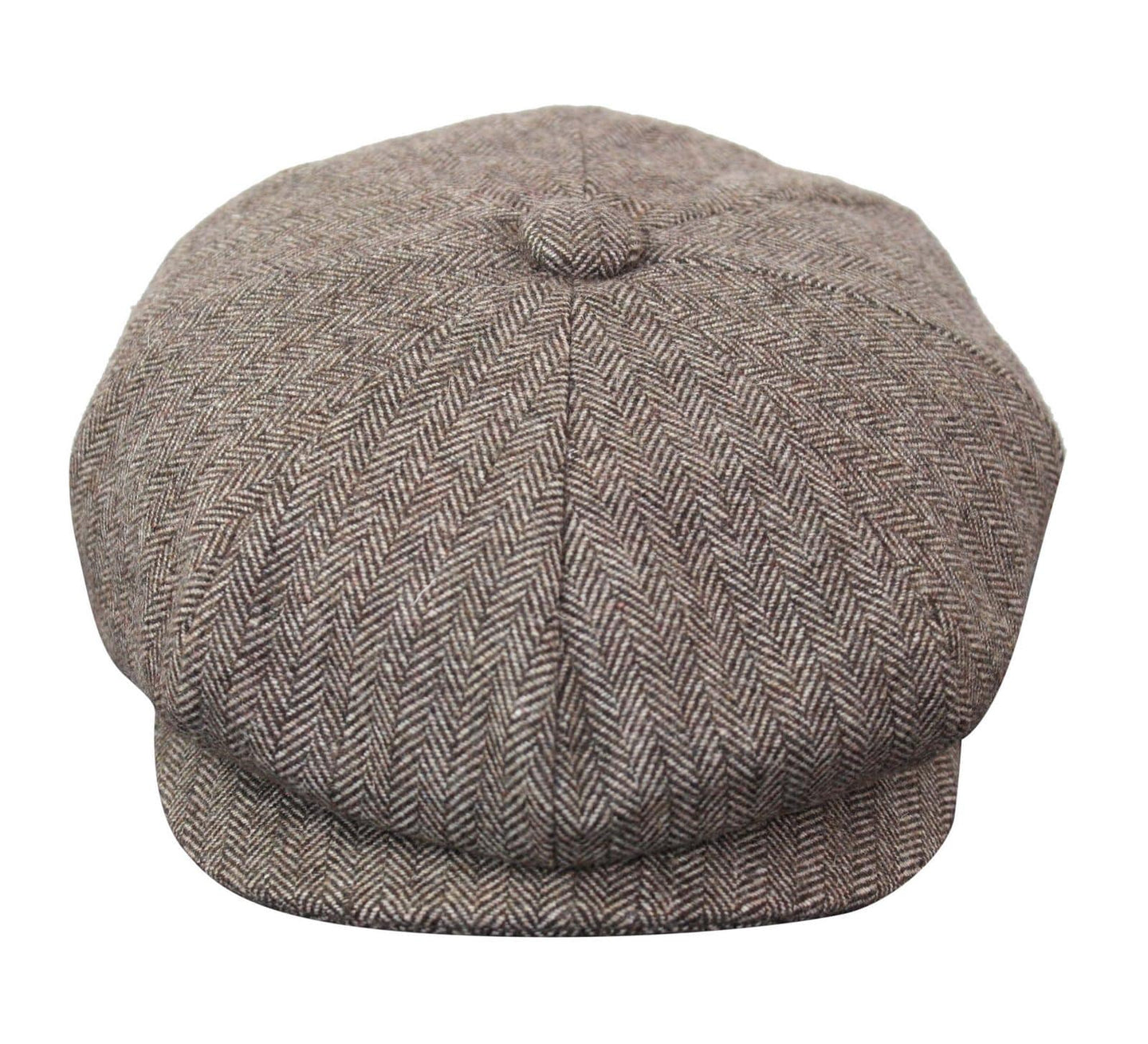 HT6364 - Gorro de hombre estilo "Peaky Blinders" de tweed con espiga