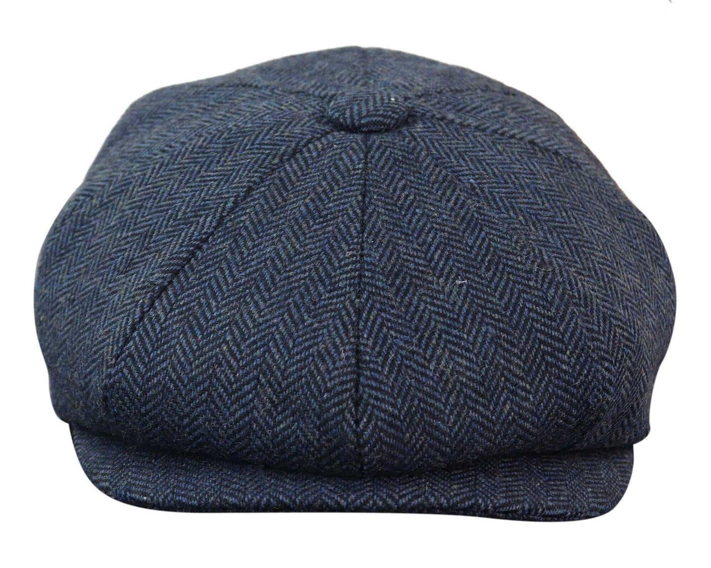 HT6364 - Gorro de hombre estilo "Peaky Blinders" de tweed con espiga