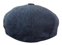 HT6364 - Gorro de hombre estilo "Peaky Blinders" de tweed con espiga