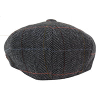 Gorra de repartidor de periódicos de 8 paneles para hombre