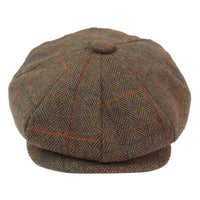 Gorra de repartidor de periódicos de 8 paneles para hombre