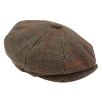 Gorra de repartidor de periódicos de 8 paneles para hombre