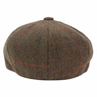 Gorra de repartidor de periódicos de 8 paneles para hombre