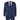 IM43 - Traje de hombre de tres piezas azul marino estilo Shelby con raya diplomática.