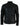 Chaqueta de motociclista corta informal para hombre, de cuero auténtico, corte ajustado, color negro lavado, con cremallera.