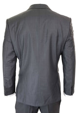 Traje formal de lana gris para hombre
