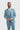 James - Traje de tres piezas texturizado azul claro para hombre