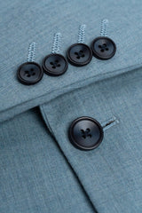 James - Blazer texturizado azul claro para hombre