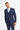 James - Blazer de lana azul marino de corte entallado para hombre