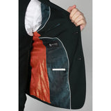 Jasper - Blazer verde oliva para hombre