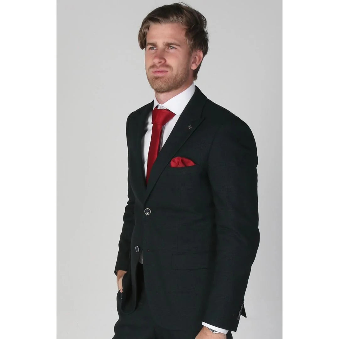 Jasper - Blazer verde oliva para hombre
