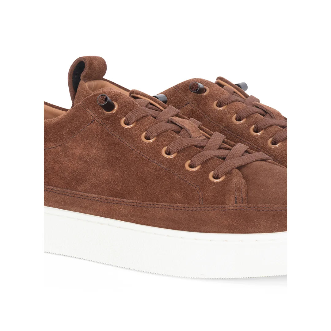 Josh - Zapatillas deportivas de ante marrón para hombre